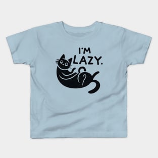 Lazy cat Kids T-Shirt